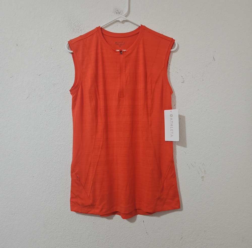 Athleta Pacifica Illume UPF Fitted Tank Top Size Medium Women